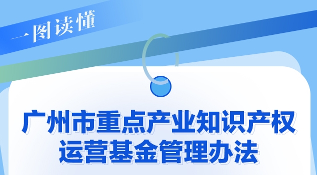 【一图读懂】性视界
重点产业知识产权运营基金管理办法